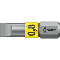 Wera Wera 800/1BTZ Metal BiTorsion Extra Tough Screwdriver Bit Slotted 0.8/5.5/25