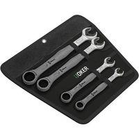 Wera Wera 4013288164407 Joker Spanner Ratchet Combi 4 Piece Set Clam Shell In Pouch