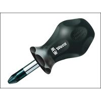 Wera Kraftform 300 Series Stubby Screwdriver Pozidriv 3