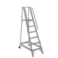 werner 6 tread aluminium platform stepladder