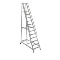 werner 12 tread aluminium platform stepladder