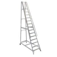 Werner 14 Tread Aluminium Platform Stepladder