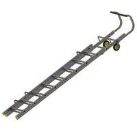 werner trade double 18 tread roof ladder