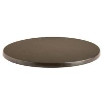 werzalit round table top wenge 600mm