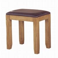 Westbury Reclaimed Oak Dressing Table Stool
