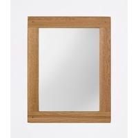 westbury reclaimed oak rectangular mirror 760 x 600mm