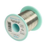 Weller T0051388199 WSW SAC M1 96.5/3/0.5 Solder Wire 0.3mm 100g