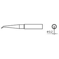 Weller T0054487299 XNT 1LX Solder Tip Round 0.2mm