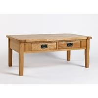 Westbury Reclaimed Oak 4 Drawer Coffee Table