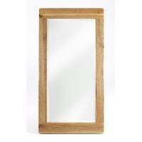 westbury reclaimed oak rectangular mirror 1170 x 610mm