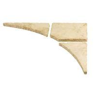 Weathered Limestone Old Town Circle Squaring Off Paving Pack (D)2.8M