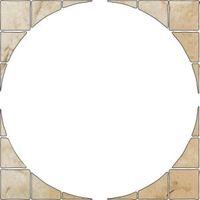 weathered limestone old town paving circle squaring off pack 344 m d4m