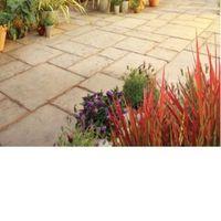 Weathered Limestone Old Town Paving Slab (L)600 (W)450mm Pack of 48