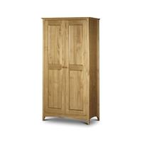 Welland Pine Shaker Style 2 Door Wardrobe