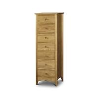 Welland Pine Tall 7 Drawer Chest