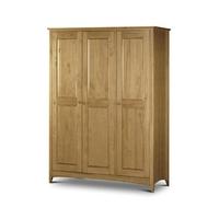 Welland Pine Shaker Style 3 Door Wardrobe