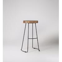 Welles bar stool in charcoal
