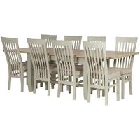 Wexford Dining Set - Extending with 8 Cushion Chairs