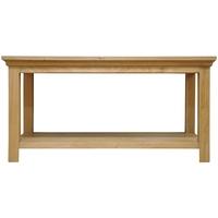 weardale oak coffee table medium