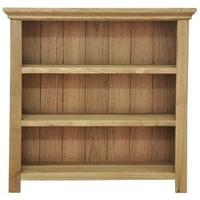 Weardale Oak Bookcase - Small Wide