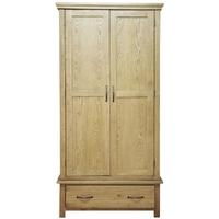 Weardale Oak Wardrobe - Gents