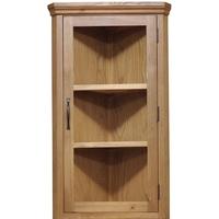 weardale oak cupboard top corner