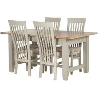 Wexford Dining Set - Extending with 4 Cushion Chairs