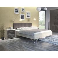 Welle Mobel Highlight Bed with Upholstered Headboard