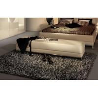 Welle Mobel Chiraz Faux Leather Bench