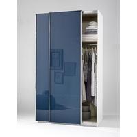 welle mobel 5 plus slider level 2 sliding wardrobe sapphire blue high  ...