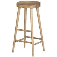 Weathered Oak Farmhouse Stool