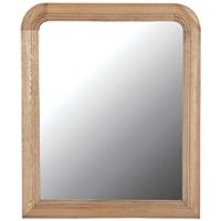 Weathered Oak Large Mirror