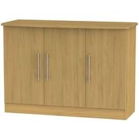 welcome living room furniture modern oak sideboard 3 door