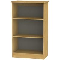 Welcome Living Room Furniture Modern Oak Bookcase - 2 Shelves