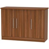 Welcome Living Room Furniture Noche Walnut Sideboard - 3 Door