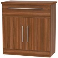 welcome living room furniture noche walnut sideboard 2 door 1 drawer