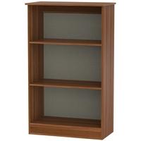 Welcome Living Room Furniture Noche Walnut Bookcase - 2 Shelves