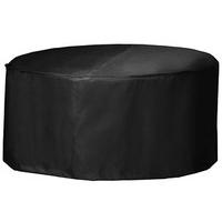 Weather-Proof Fire Pit Cover, Black, Polyester