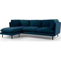 Wes corner chaise, Petrol Teal