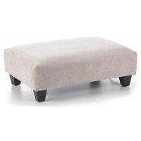 Wentworth Fabric Banquette Stool Gracelands Angora