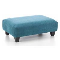 Wentworth Fabric Banquette Stool Gracelands Ocean