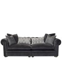 westchester maxi split chesterfield sofa asphalt