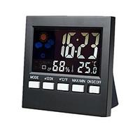 Weather Station Alarm color electronic clock thermometer hygrometer SN192