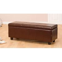 Westthorpe Footstool Brown