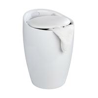 Wenko Candy Bath Stool in White