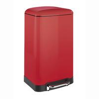 Wenko Pedal Bin Easy Close 30l in Studio Red