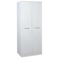 Welcome Furniture San Francisco Bay Double Plain Wardrobe with Hanging