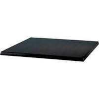 Werzalit plus CE157 Square Table Top, 700 mm, Black