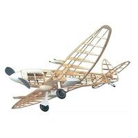 West Wings Model Kit - Rubber Band Powered Supermarine Spitfire 22/24 - 1:18