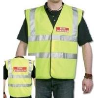 Westguard Safety IVGFVW Fire Warden Vest, High Visibility, X-Large, Yellow